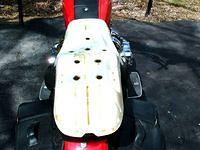 stock seat pan end view