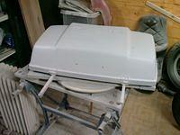 Trunk lid ready for paint