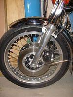 rebuilt front end, brakes, seals and neck bearings