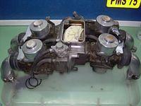 Ugly carbs.Needs to be rebuild.
(Hey Randall, wait for my order soon.)
