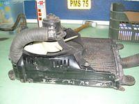 Radiator & fan.