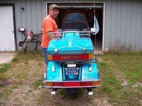 He is rebuilding the carbs
