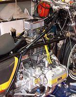 cm5.Blower and Weber carb installed