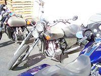 Ron's Bike And Mine
