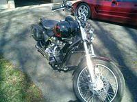 1982 Goldwing GL1100 custom chopped by Dick Patrick of South Dakota