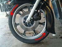 Front Left Side On Bike
