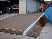 New Driveway Curing