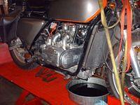 Drain The Oil, Remove The Air Box, Remove The Exahust