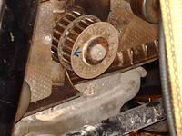 Crank Shaft Marked For Top Dead Center