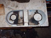 Left And Right Rear Timing Covers Labeled