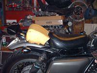 Test Fitting New Foam, Front Section Center Of 1966 Ford Mustang Seat