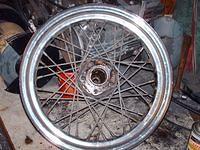 Tire Removed From Rim