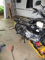 Fuel Tank Removal