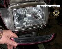 4A Headlight Lower Trim Removal an