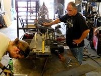 HAD DANNY NOT BEEN THERE ON HIS DAY OFF CHRIS AND I MIGHT HAVE REALLY SCREWED THE WHOLE SWINGARM PROJECT-LONG STORY
