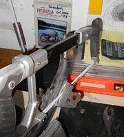 THE HACKSAW IS YOUR FRAMES BIGGEST FRIEND-NO HIGH SPEED WHEEL CUTTING HEAT